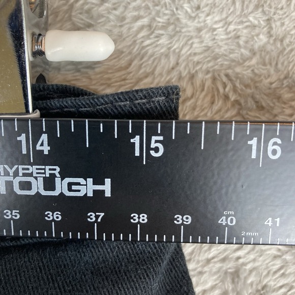 Gloria‎ Vanderbilt Amanda Jeans Size 10P Black Capri Denim Stretch - Picture 9 of 16